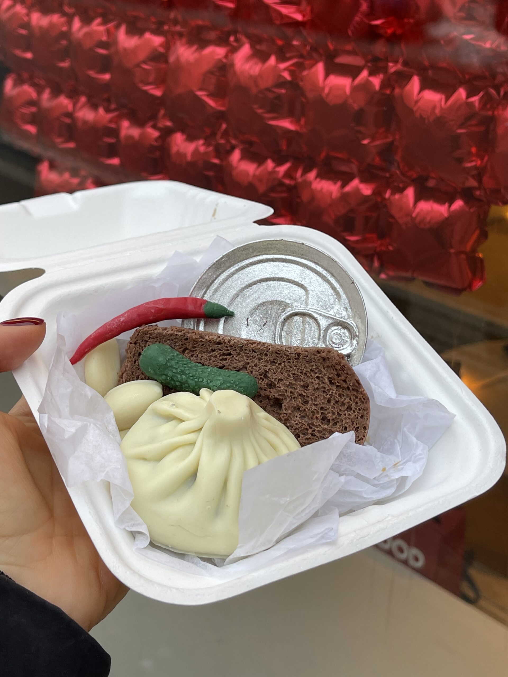 Подарочный набор сладостей на 23 февраля