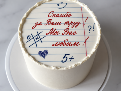 Бенто-торт для учителя